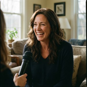 Candid Laugh in Sunlight