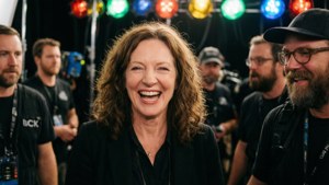 Candid Laughter On Set