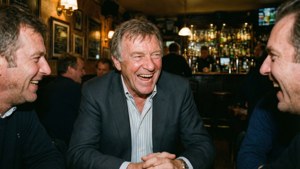 Candid Pub Laughter