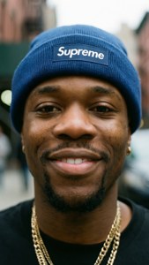 Candid Streetwear Portrait