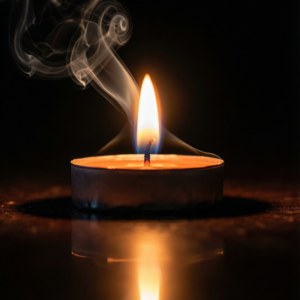 Candle in Dark