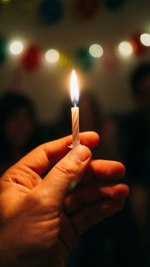 Candle in Hand