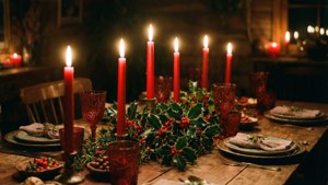 Candlelight and Holly