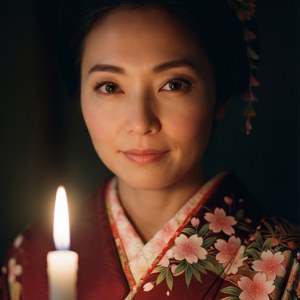 Candlelit Kimono