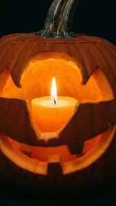 Candlelit Pumpkin