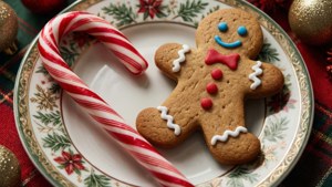 Candy Cane and Gingerbread
