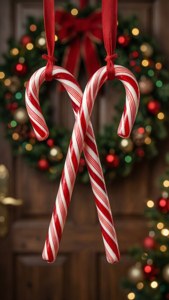 Candy Cane Door