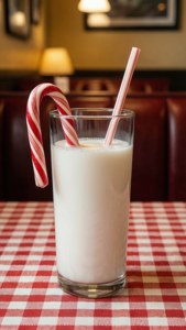 Candy Cane in Milk