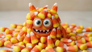 Candy Corn Monster