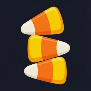 Candy Corn Stack