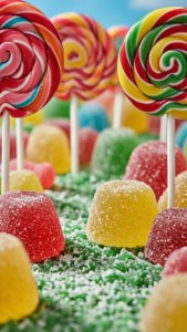 Candy Forest Close-Up