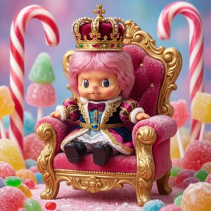 Candy King Monchhichi