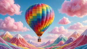 Candy Mountain Balloon