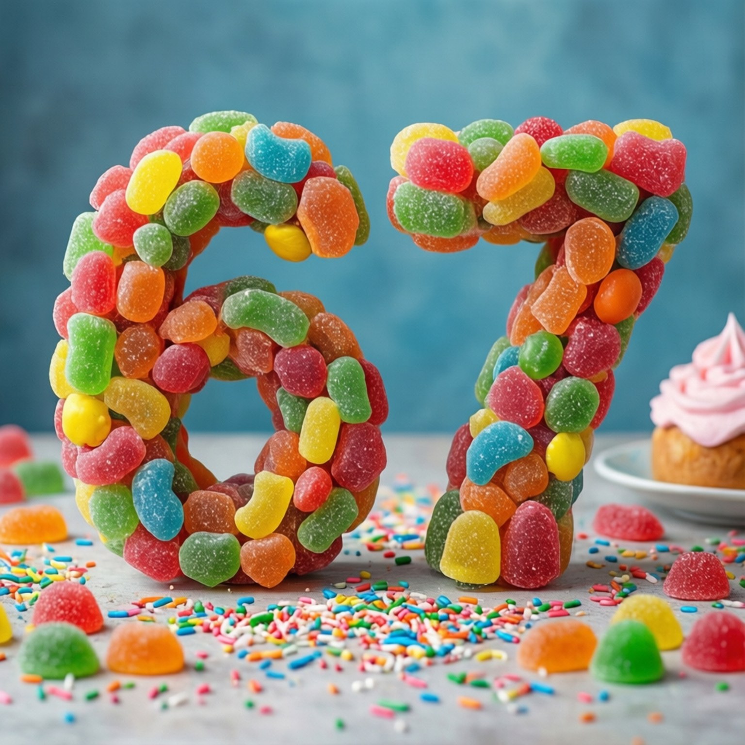 Candy Number 67 by Wallpapers.art Studio