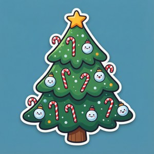 Candy SVG Tree