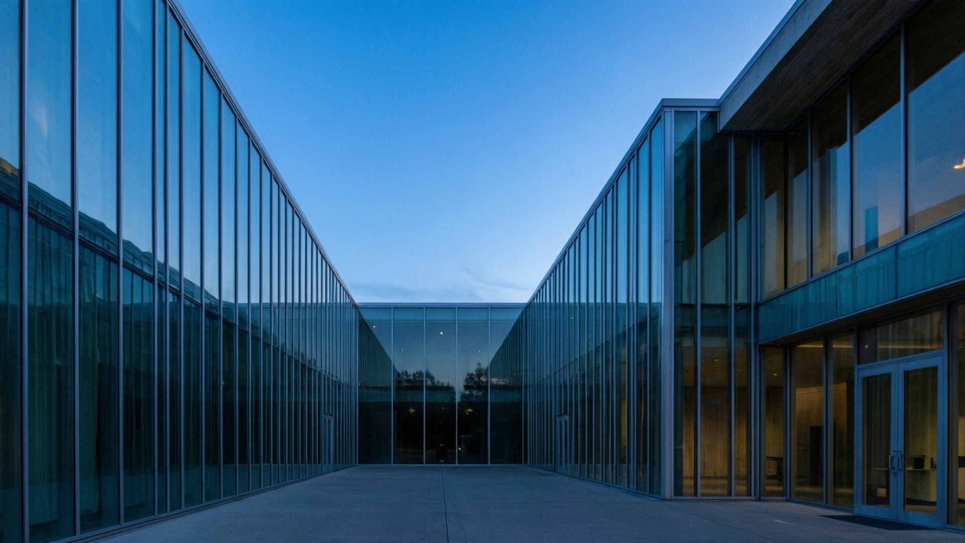 Cantor Center at Dusk by Wallpapers.art Studio