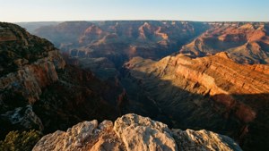 Canyon Cliff Sunrise