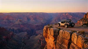 Canyon Cliff Sunrise