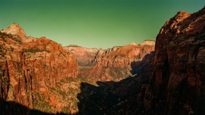Canyon Green Sky