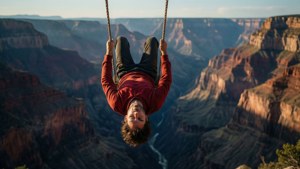 Canyon Rope Dare
