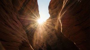 Canyon Sun Rays