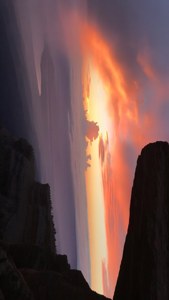 Canyon Sunrise Vertical