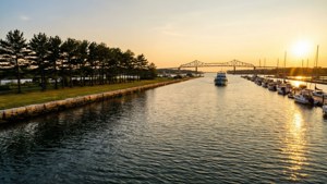 Cape Cod Canal Sunset
