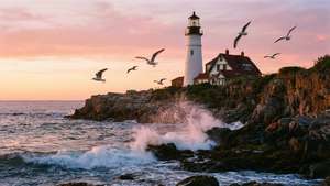Cape Cod Lighthouse Dawn