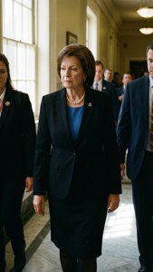 Capitol Hallway Moment