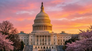 Capitol Sunrise Blossoms