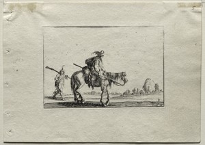 Caprices:  Mounted Soldier and Foot Soldier