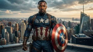Captain America Rooftop