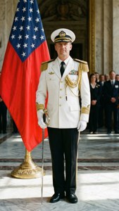 Captain in Ceremonial Uniform