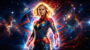 Captain Marvel Cosmic Blaze