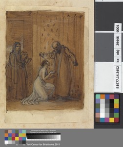 Capulet Railing at his Daughter, Juliet