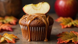 Caramel Apple Cupcake