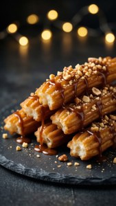 Caramel Nut Churros