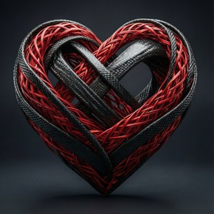 Carbon Fiber Heart
