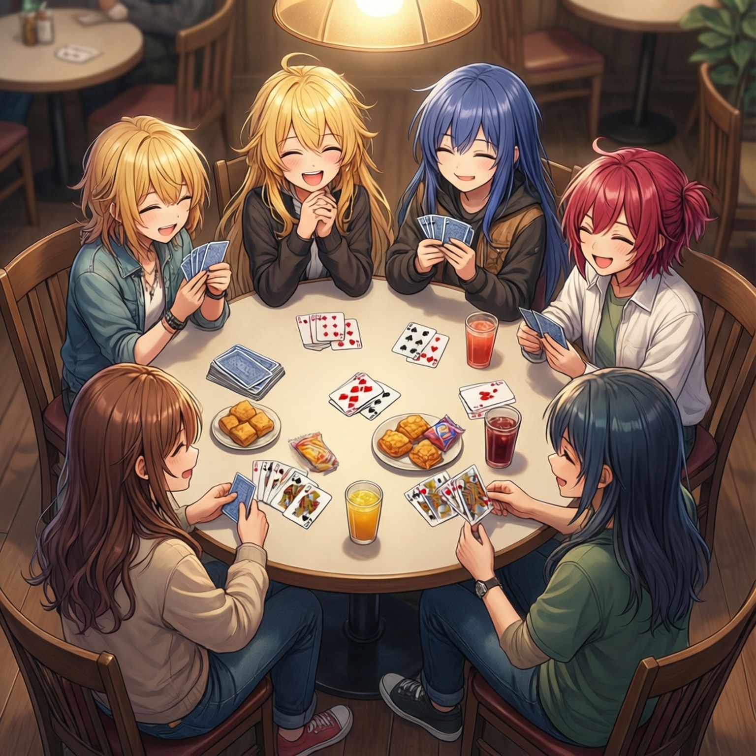 Card Game Laughter by Wallpapers.art Studio