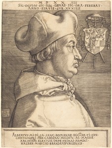 Cardinal Albrecht of Brandenburg ("Large Cardinal")