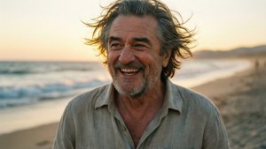 Carefree Beach Laugh