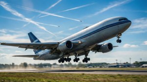 Cargo Airplane Takeoff