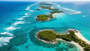 Caribbean Archipelago Aerial