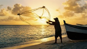 Caribbean Fisherman Sunset