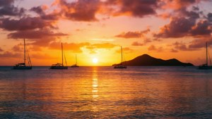 Caribbean Sunset Sail