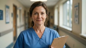 Caring Nurse Portrait