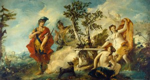 Carlo and Ubaldo Resisting the Enchantments of Armida's Nymphs