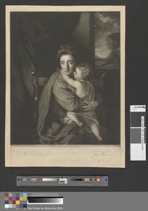 Caroline Curzon (née Colyear), Lady Scarsdale, and Her Son, Honourable John Curzon