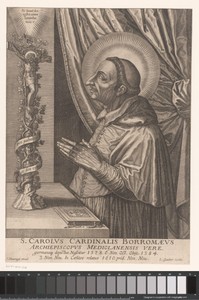 Carolus Borromeus in gebed