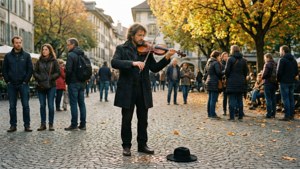 Carouge Street Musician